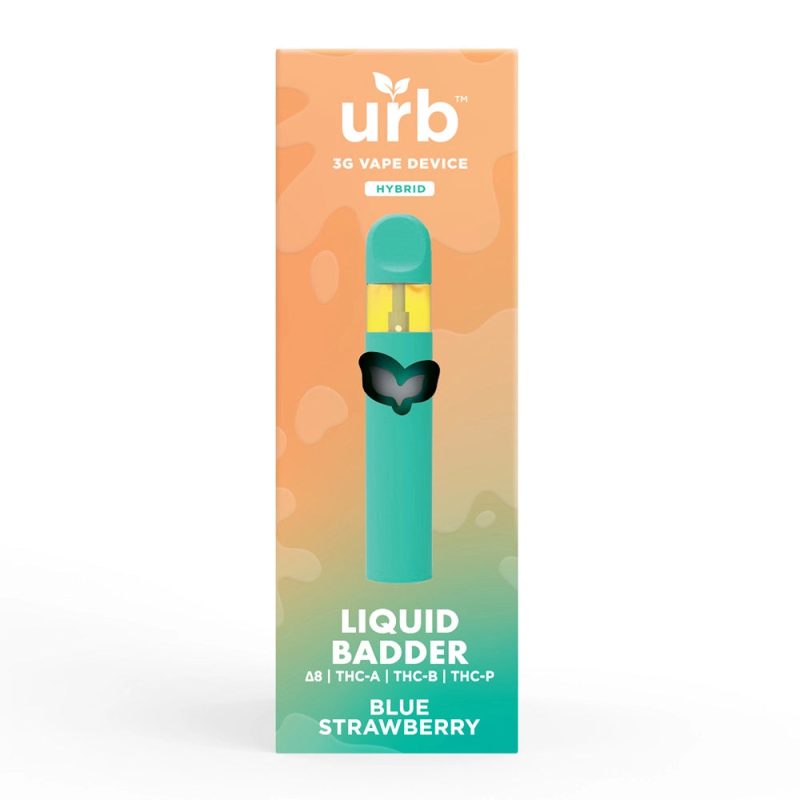 liquid badder disposable 3ml blue strawberry