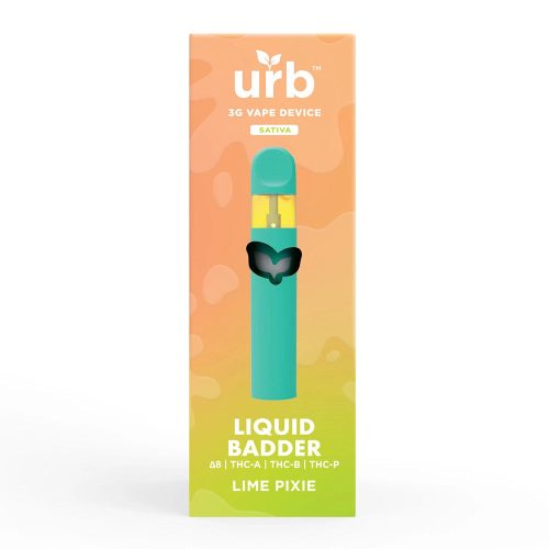 liquid badder disposable 3ml lime pixie