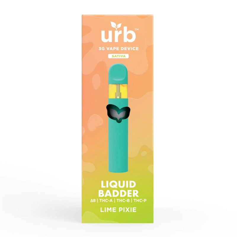 liquid badder disposable 3ml lime