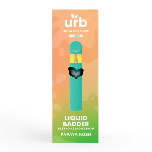 liquid badder disposable 3ml papaya kush