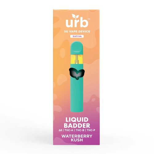 liquid badder disposable 3ml waterberry kush