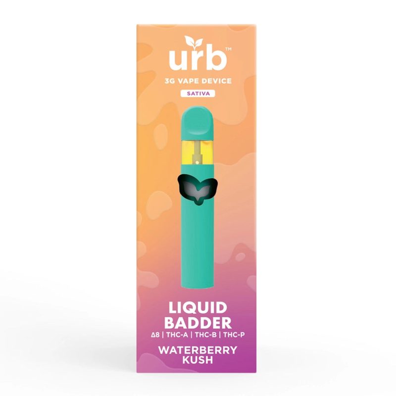 liquid badder disposable 3ml waterberry kush