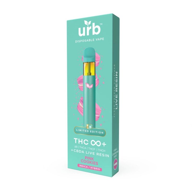 thc infinity disposable 3ml pink cookies