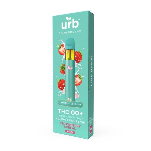 thc infinity disposable 3ml strawberry cereal