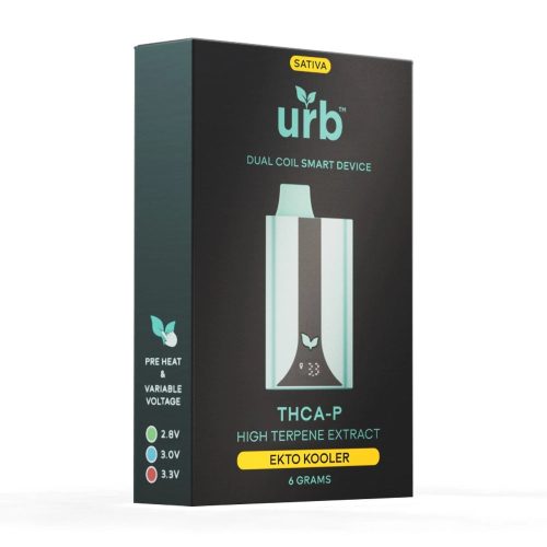 urb smart device thca p disposable 6ml ekto kooler