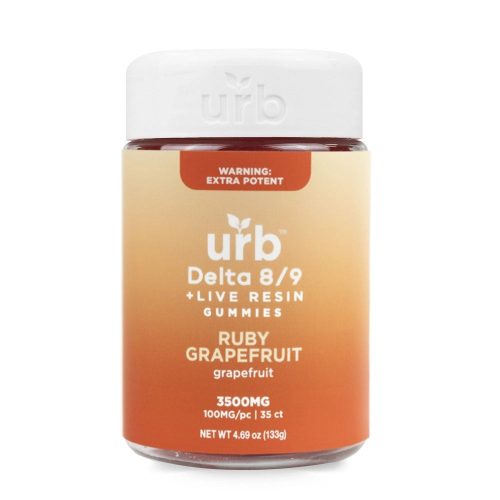 urb d9 d8 gummies 3500mg rubygrapefruit