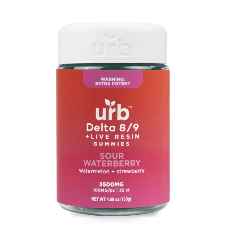 urb d9 d8 gummies 3500mg sourwaterberry